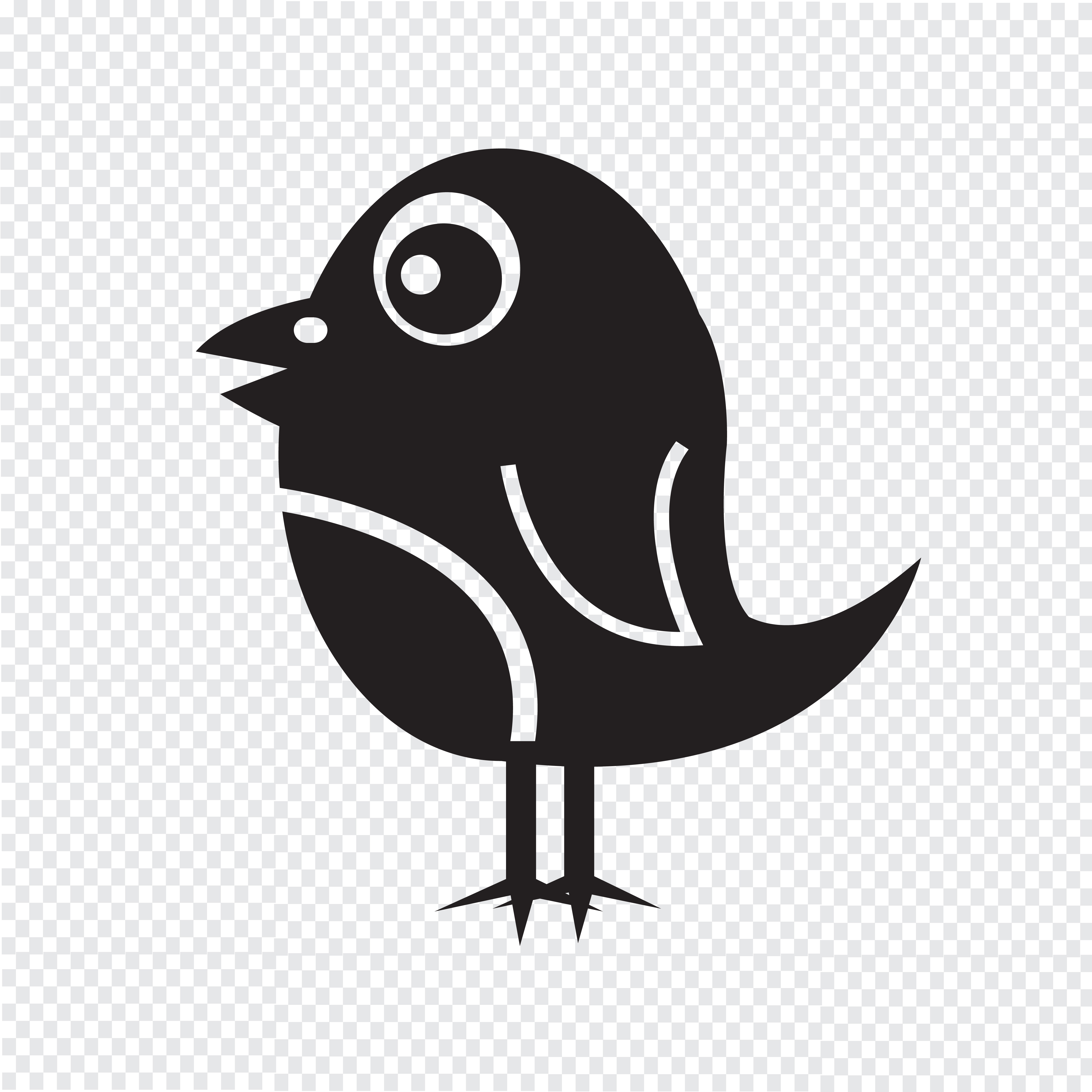 Bird Icon symbol sign 649569 Vector Art at Vecteezy