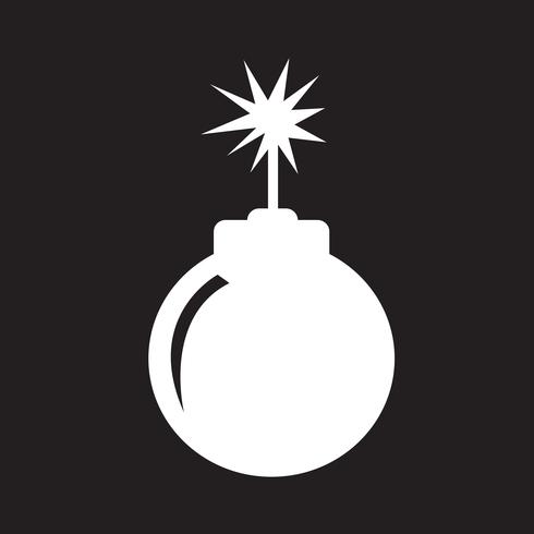 bomb icon  symbol sign vector