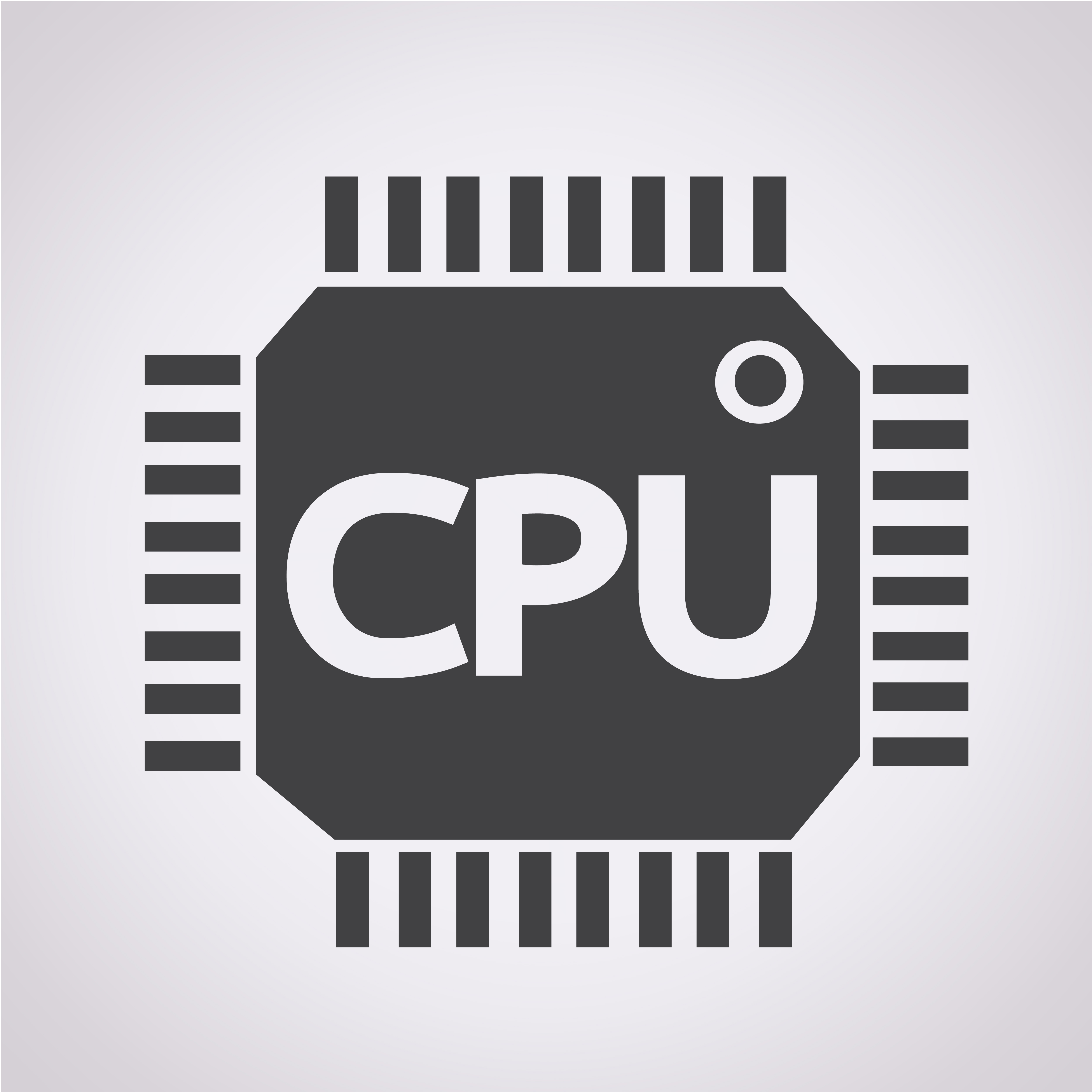 CPU icon symbol sign 649686 Vector Art at Vecteezy
