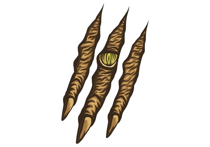 beast claw vector illustration