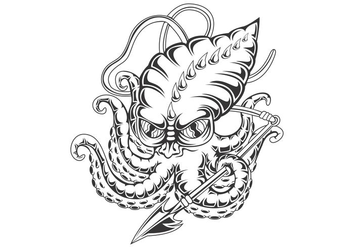 octopus vector illustration