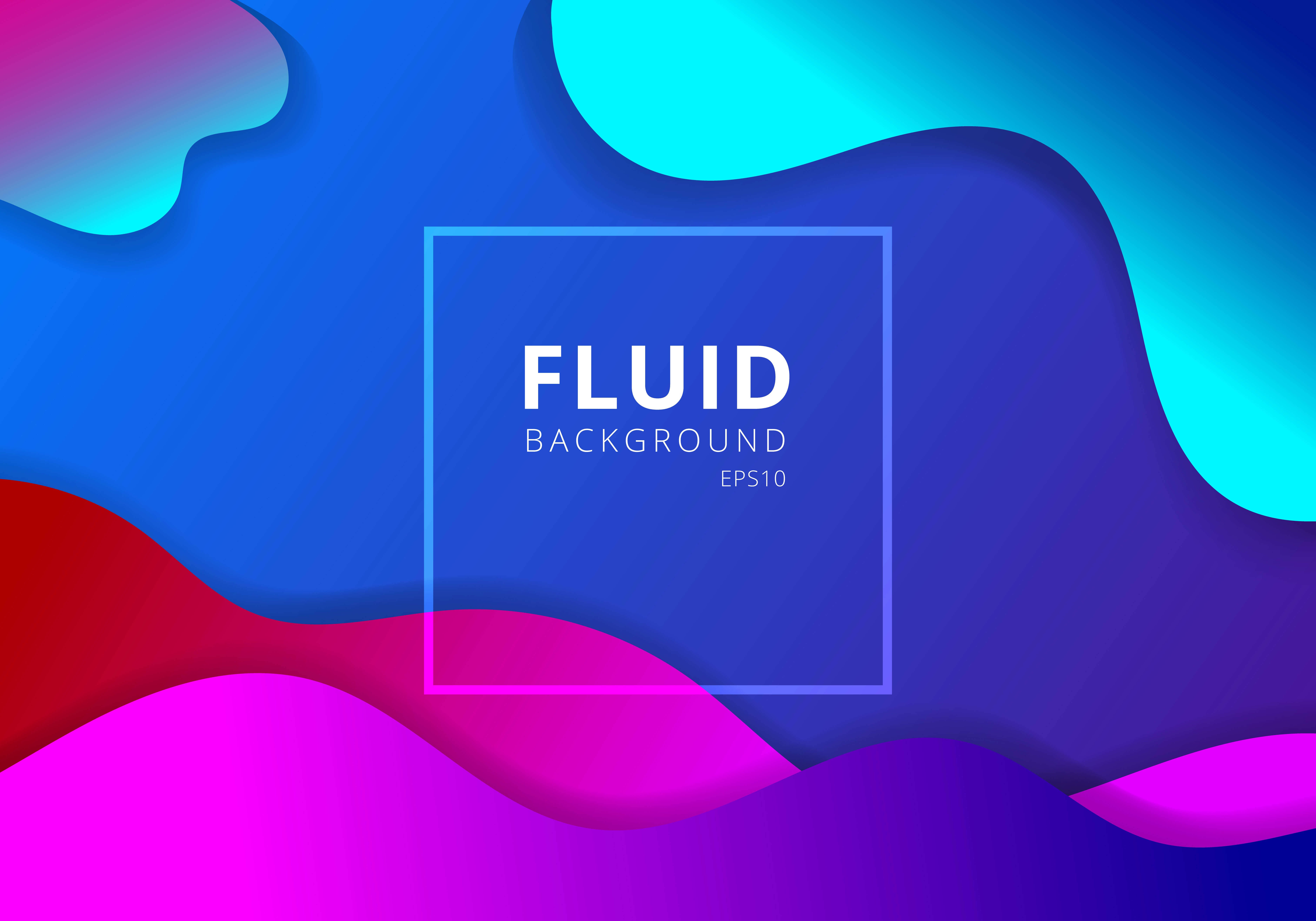Abstract Liquid Wavy Geometric Dynamic 3d Colorful Background
