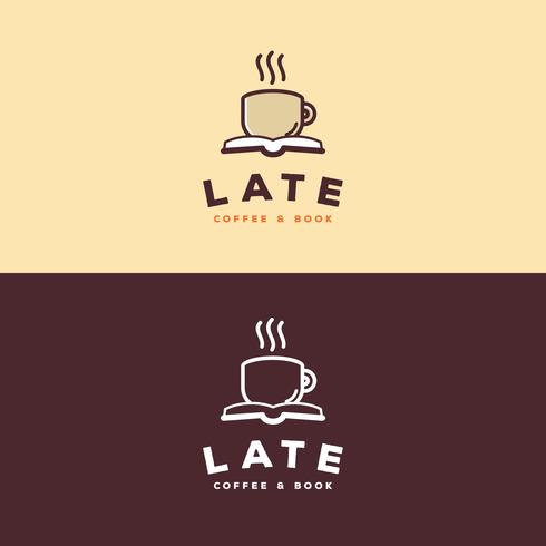 Coffee Book Logo vector