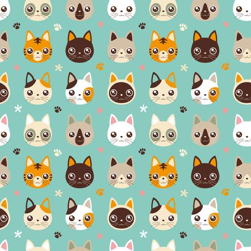 Seamless pattern background vector