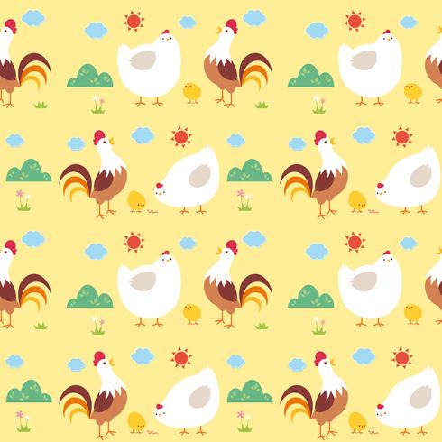 Seamless pattern background vector