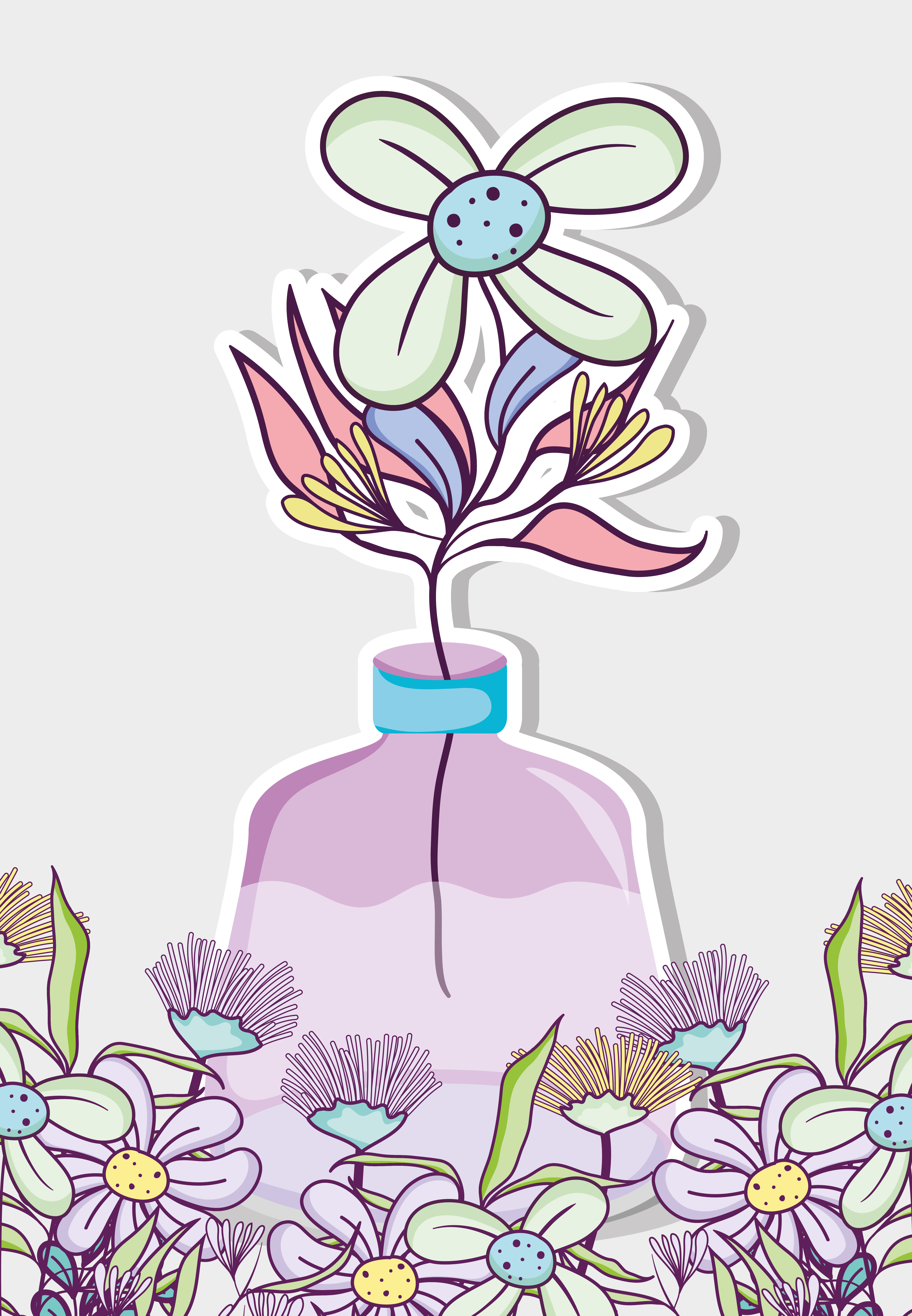 Download Bouquet of flowers in mason jar vase 650334 - Download ...