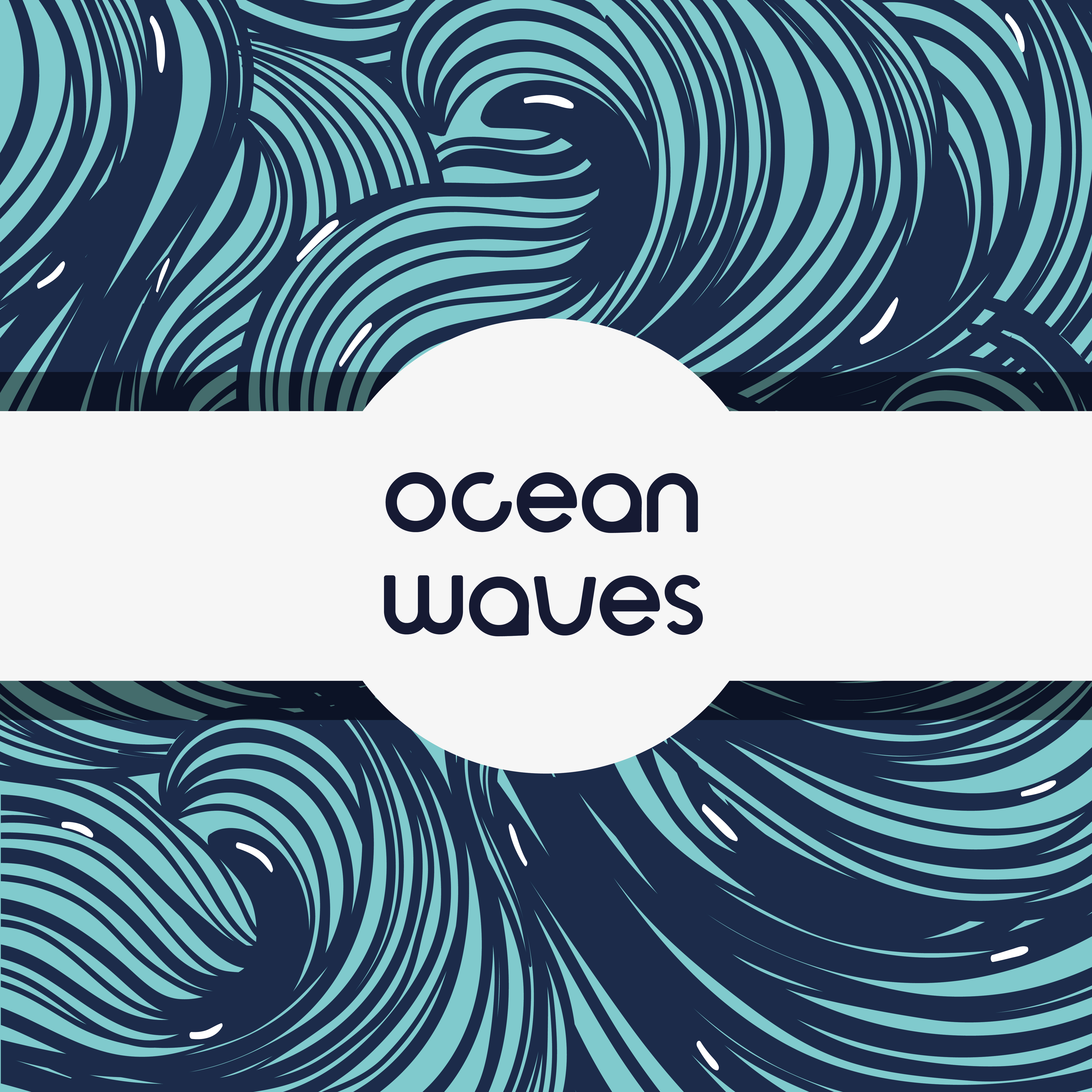 Download natural ocean waves background design - Download Free ...
