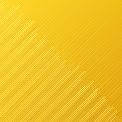 Abstract minimal design stripe and diagonal lines pattern on yellow background and texture. vector