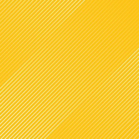 Abstract white striped lines pattern Diagonally texture on yellow color background. vector