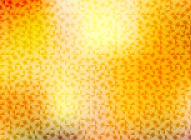 Abstract Autumn Background With Triangles Pattern Shining Bright
