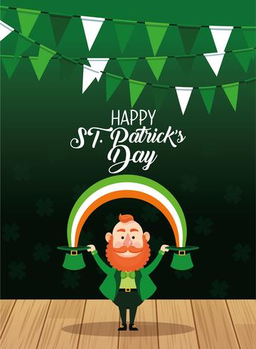 Happy saint patricks day vector