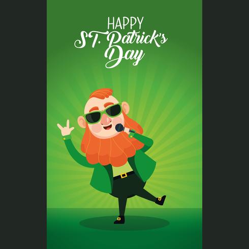 Feliz dia DE SAN Patricio vector