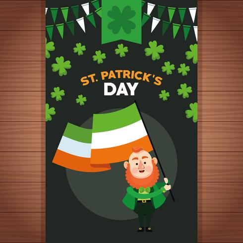 Happy saint patricks day vector