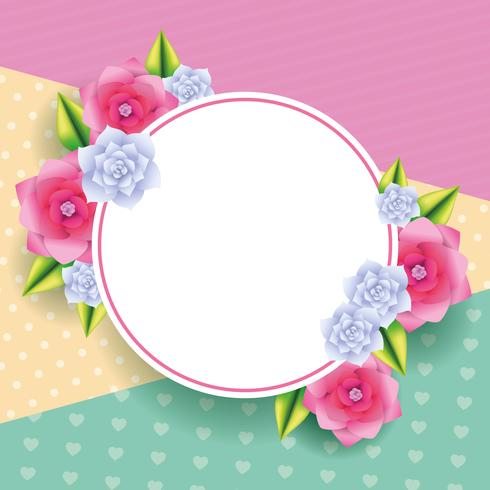 Happy mothers day card vector