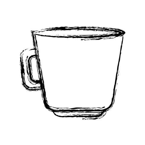 icono de la taza de café vector