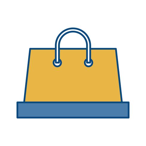 shopping bag icon  vector