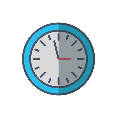 clock icon image vector
