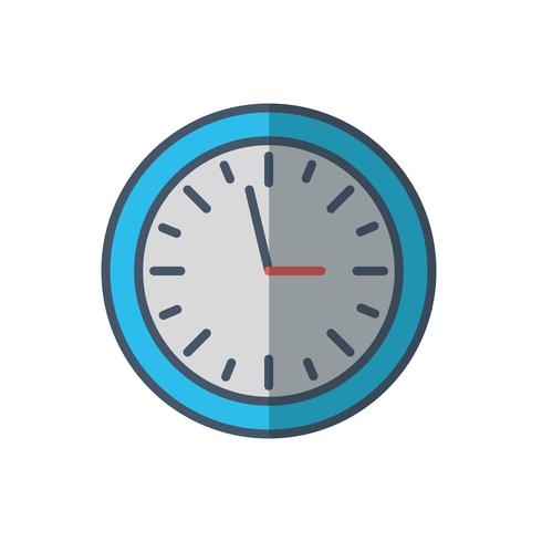 imagen del icono del reloj vector