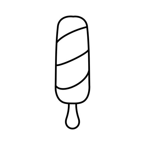 ice cream icon vector