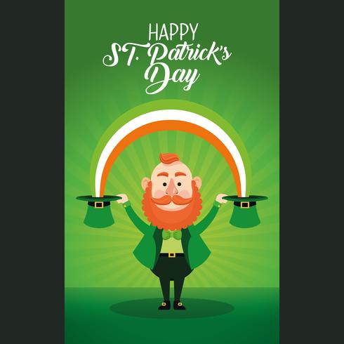 Feliz dia DE SAN Patricio vector