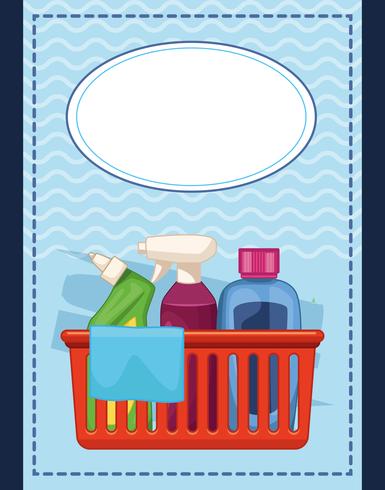 housekeeping cleaning cartoon vector