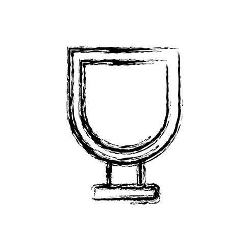 drink glass icon vector