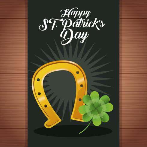 Feliz dia DE SAN Patricio vector