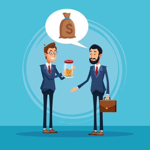 Businessmen talking about business cartoon 653271 Vector Art at Vecteezy Businessmen talking about business cartoon 653271 Vector Art at Vecteezy