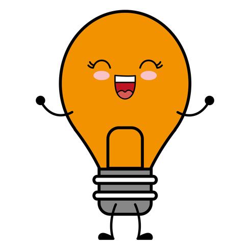 light bulb icon vector