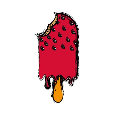 ice cream icon vector