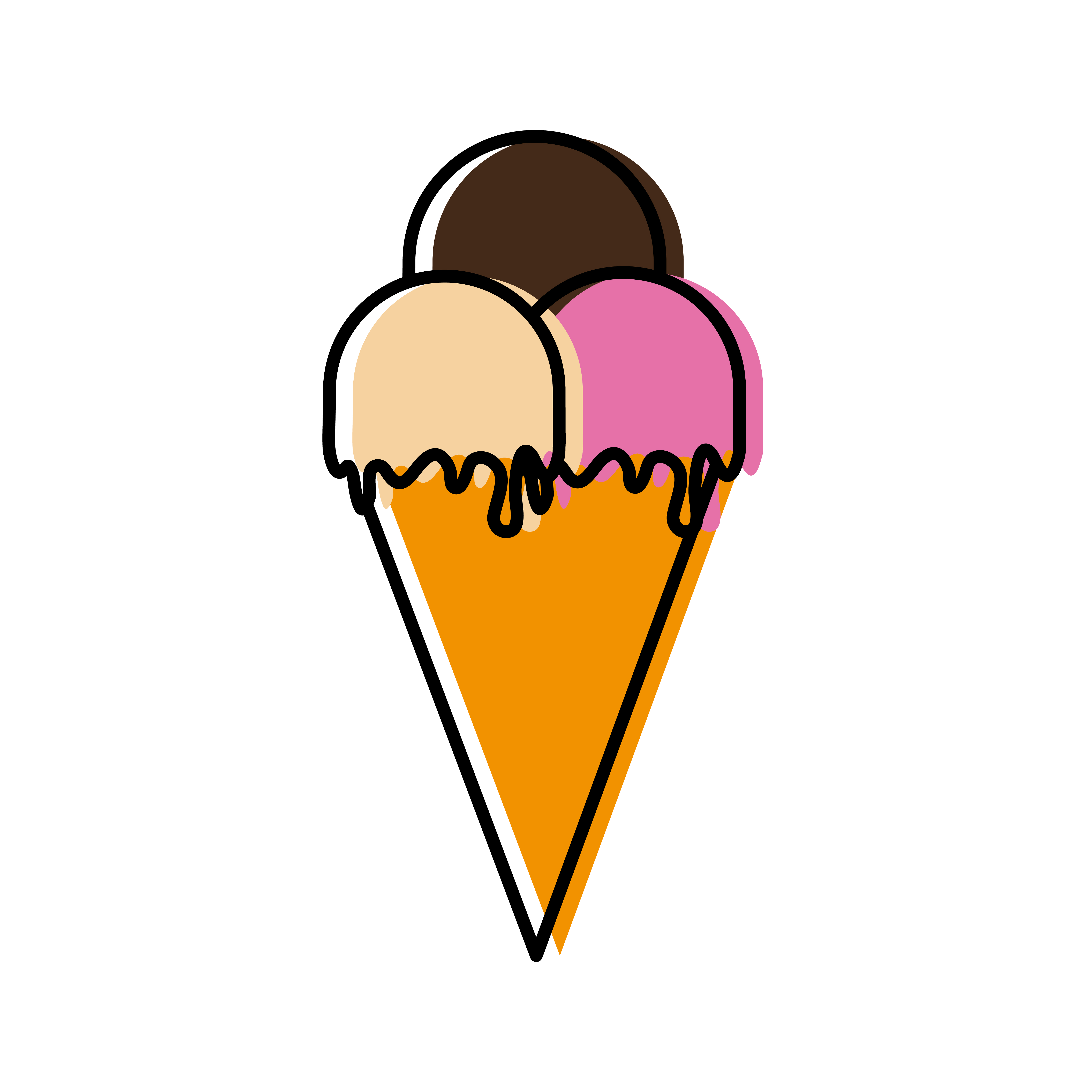 ice cream icon 653544 Vector Art at Vecteezy