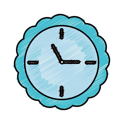 clock icon image vector