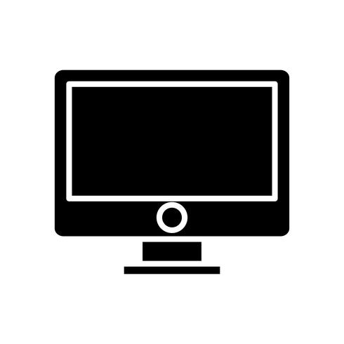 imagen del icono de la computadora vector