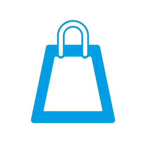 shopping bag icon  vector