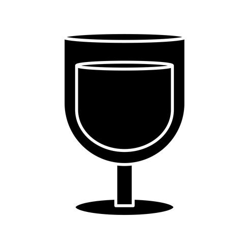 icono de vaso de bebida vector