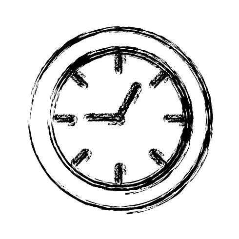 clock icon image vector