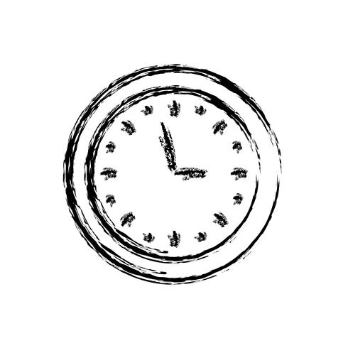 imagen del icono del reloj vector