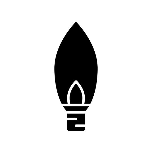 light bulb icon  vector