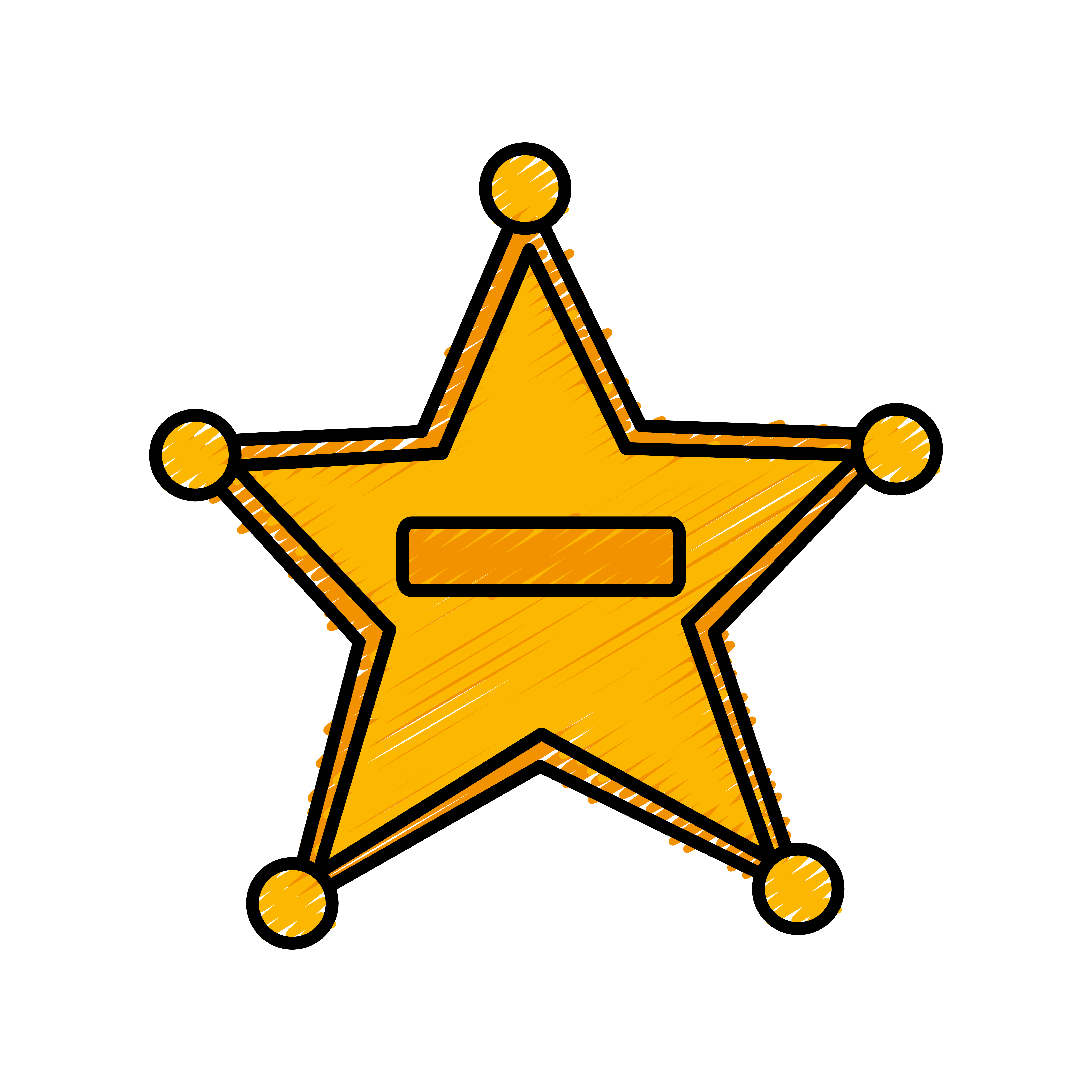 sheriff star icon 654003 Vector Art at Vecteezy