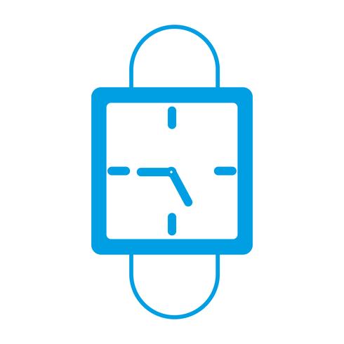 watch icon image vector