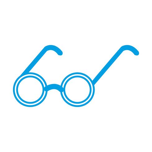 glasses accessory design vector