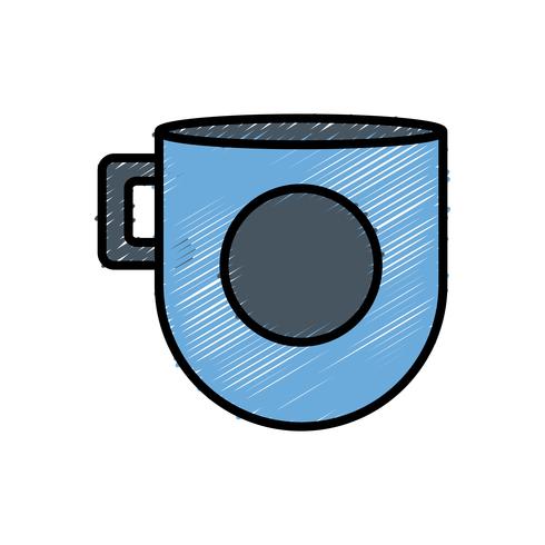 icono de la taza de café vector