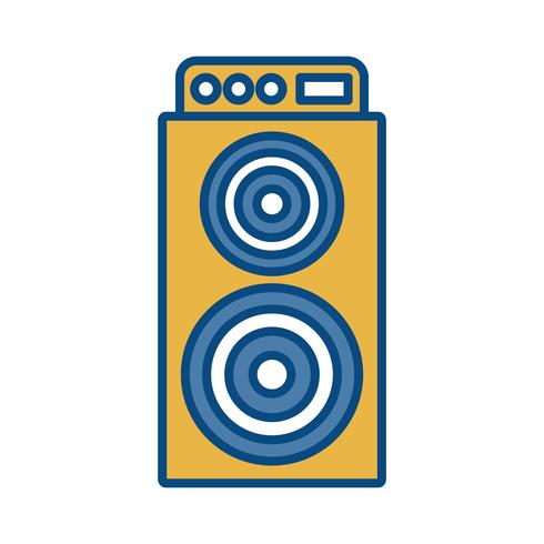 icono de altavoz de sonido vector