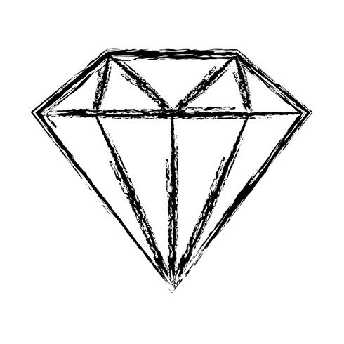 diamond icon image vector