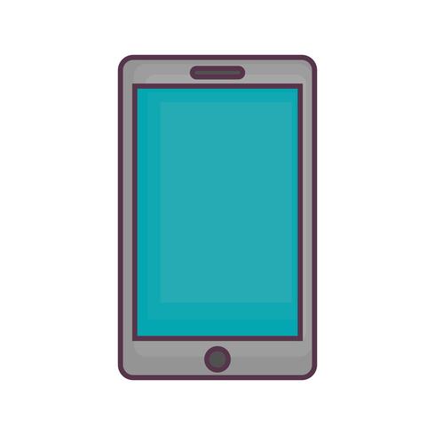 smartphone device icon vector