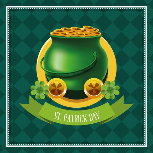 Happy saint patricks day vector