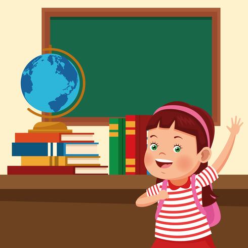 De volta aos desenhos animados das crianças da escola - Download ...