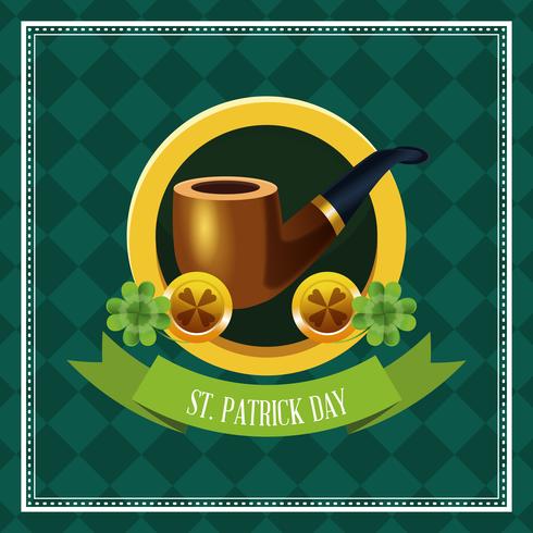 Happy saint patricks day vector