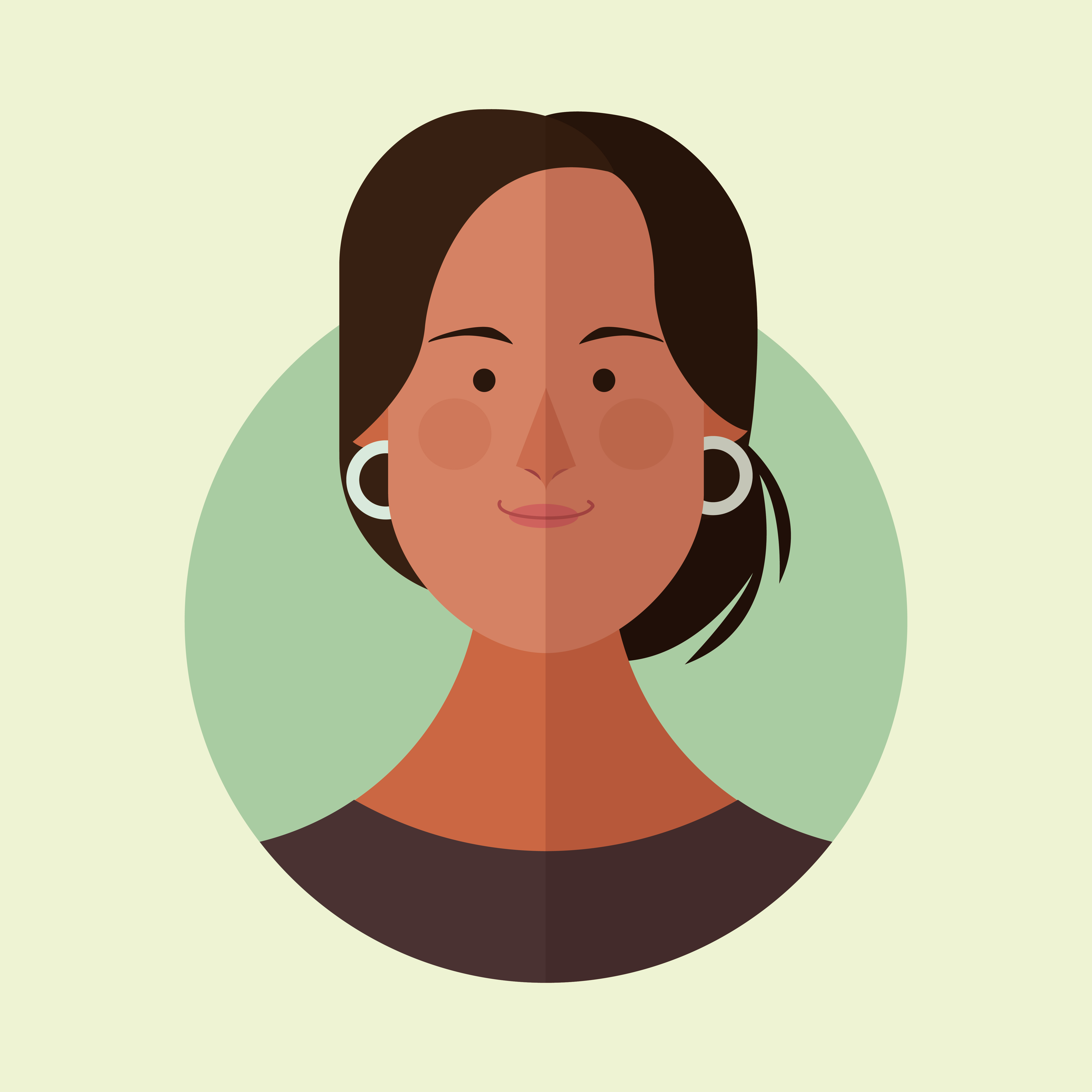 woman face cartoon 654785 Vector Art at Vecteezy