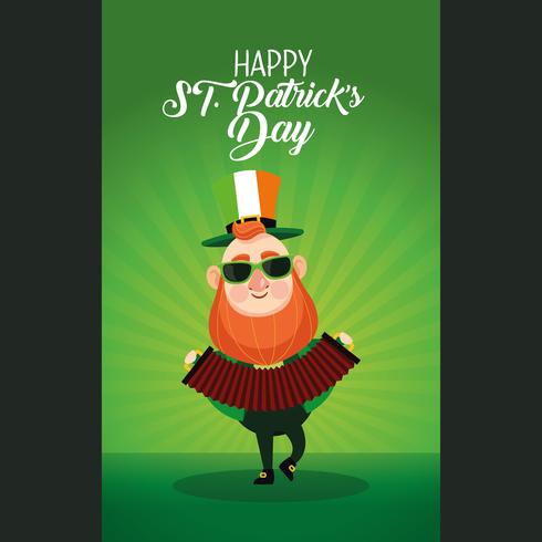 Feliz dia DE SAN Patricio vector